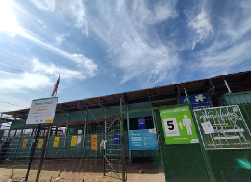 Punto verde existente